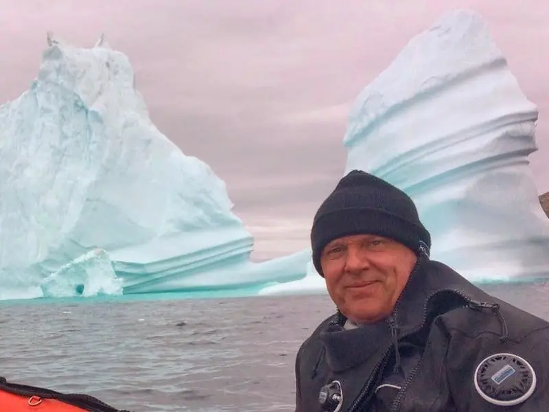 Kurt Weidlich- Eistauchen