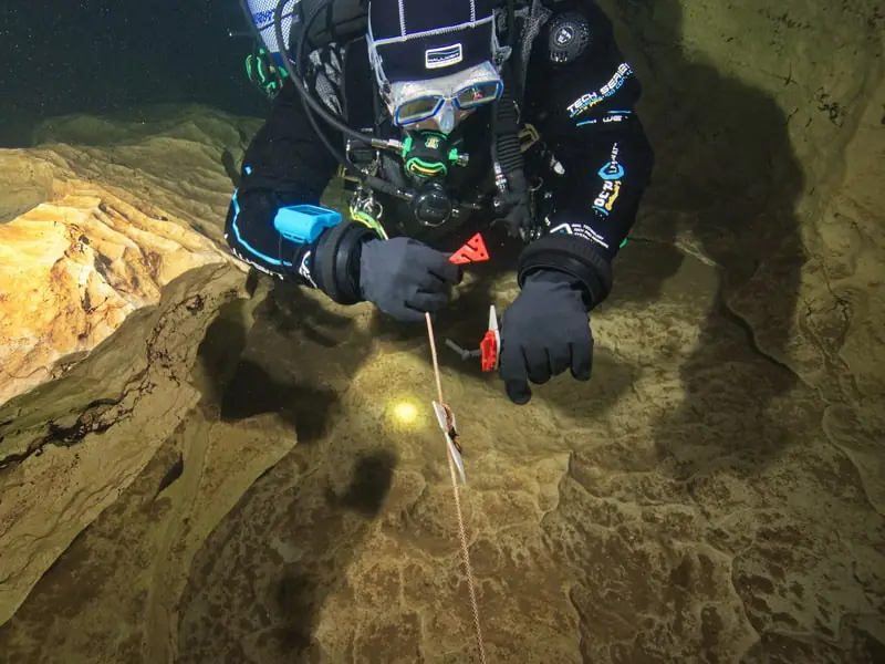 i.a.c. Cave-Diving Cabouy Lot Frankreich
