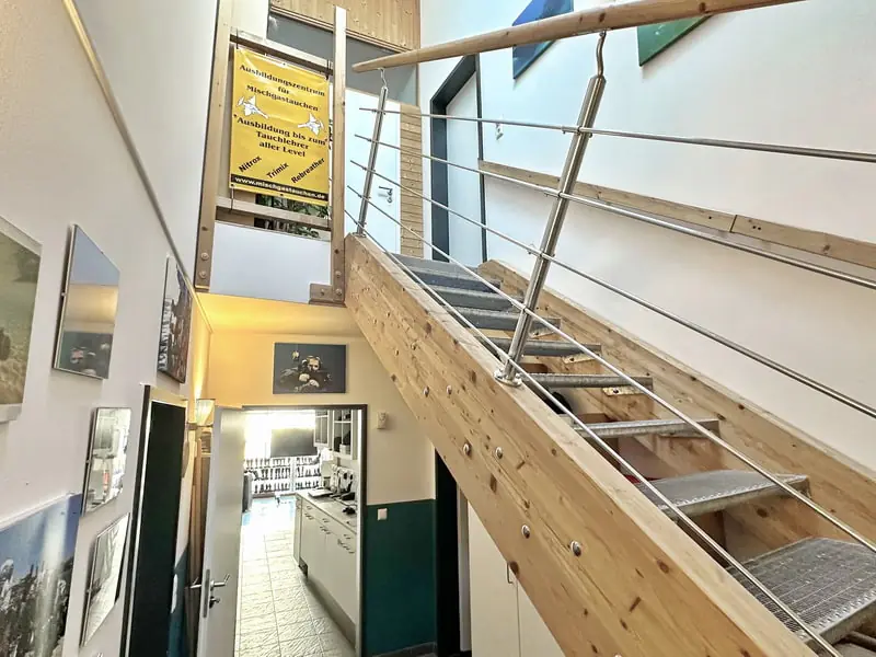 Aufgang zum Appartement