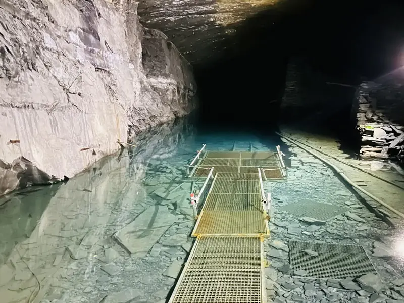 Einstieg Mine Nuttlar