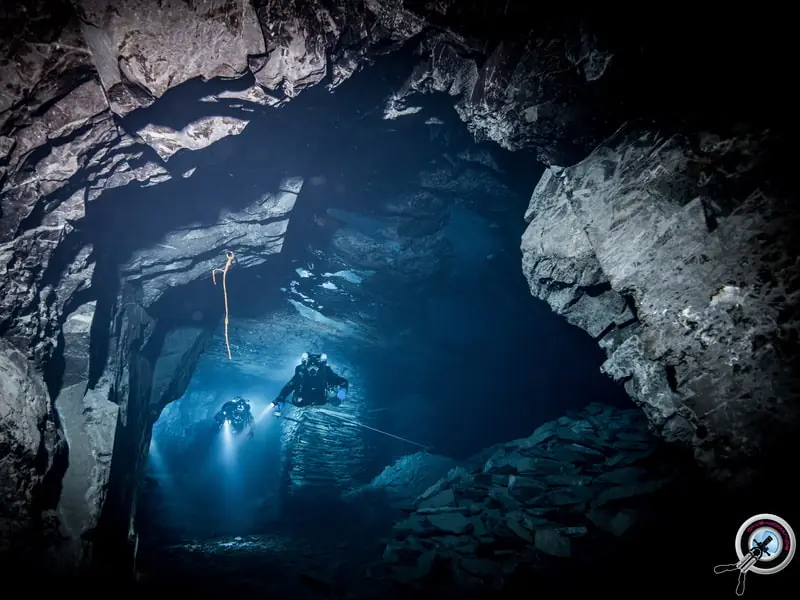 Penetration Tauchen in Minen und Bergwerken Einstieg ins Overhead - Penetration Tauchen in Minen Bergwerken