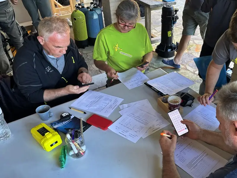 i.a.c. Wreck Britannic Diveplan